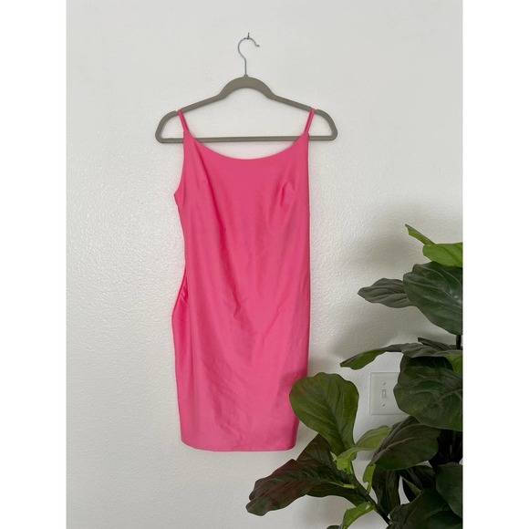 Iris Pink Slip Dress size L / Large - Picture 3 of 9